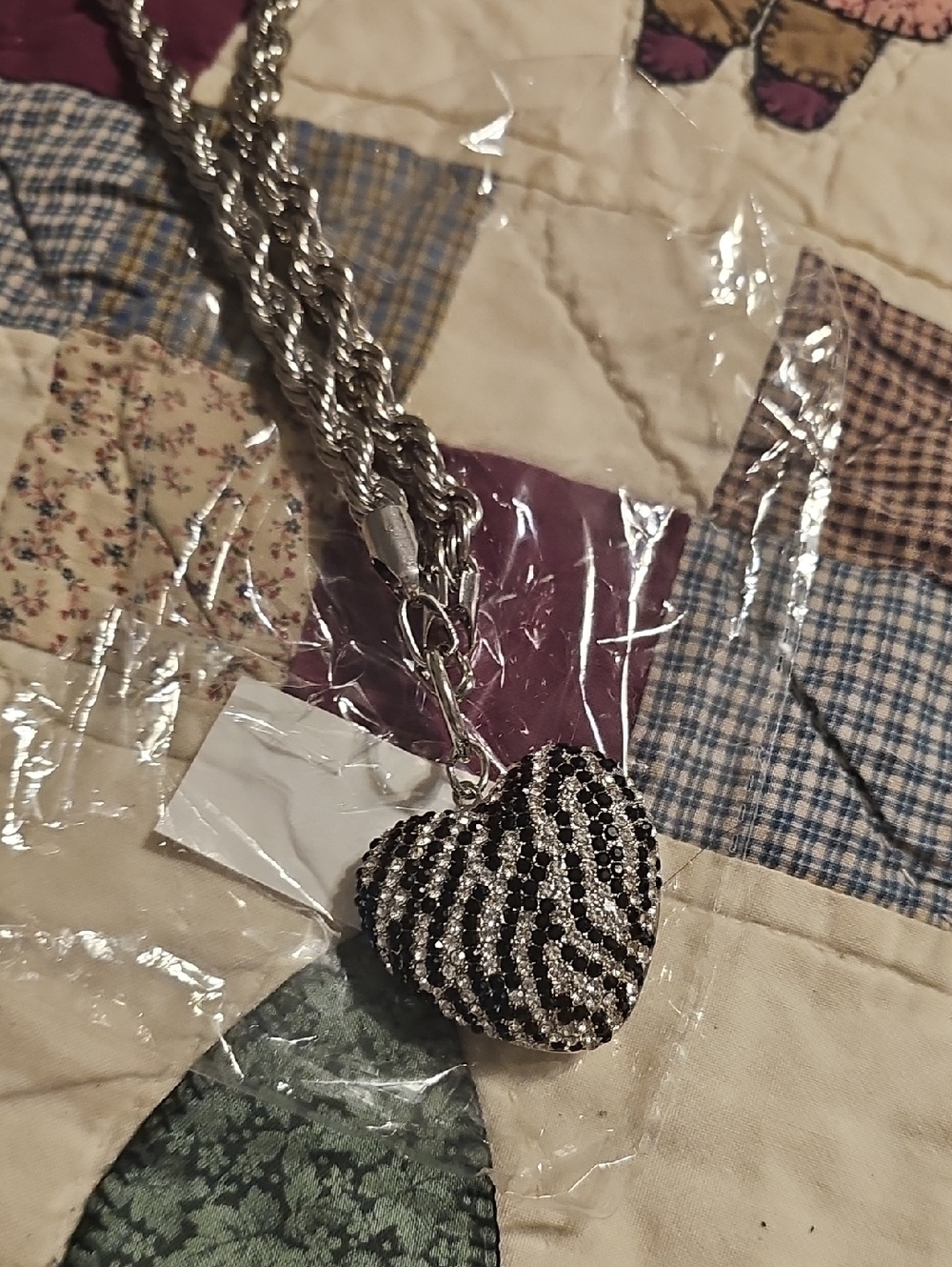 paparazzi Shiny Silver Rope Chain Necklace
